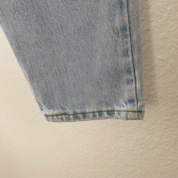 Levi's 512 Jeans Slim Fit Tapered Leg Light-Washed Denim Women's 14 Regular Long - Picture 11 of 12